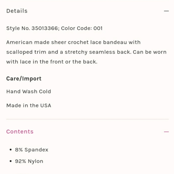 Free People Intimately Lace Bandeau - Picture 4 of 6